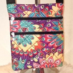Olivia Moss Peacock Parade Purple Cross Body …